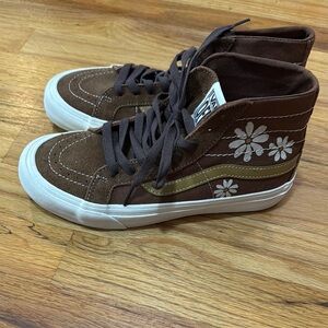 Vans Brown High-Top Sneakers